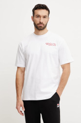 Bavlněné tričko Fila Langeweg