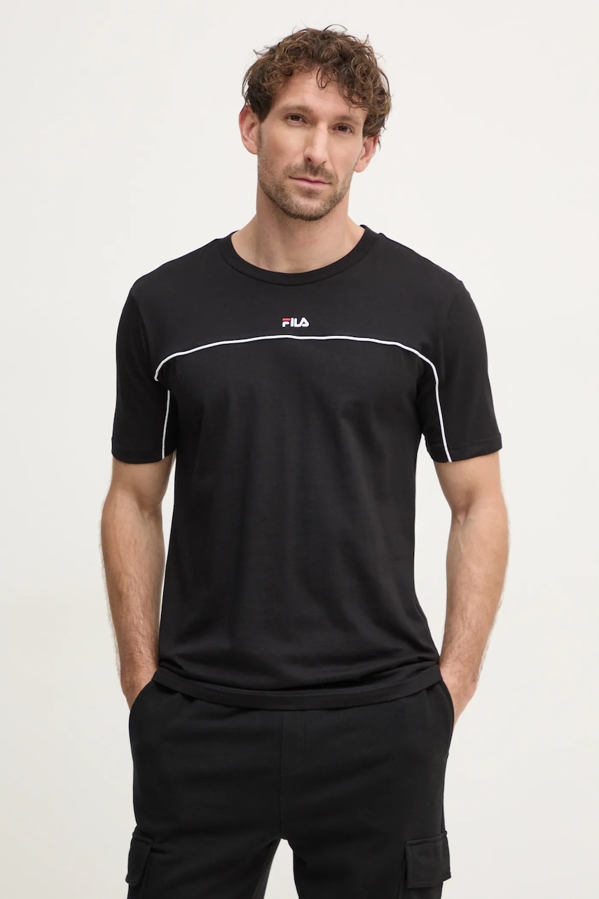 Bavlněné tričko Fila Libatse
