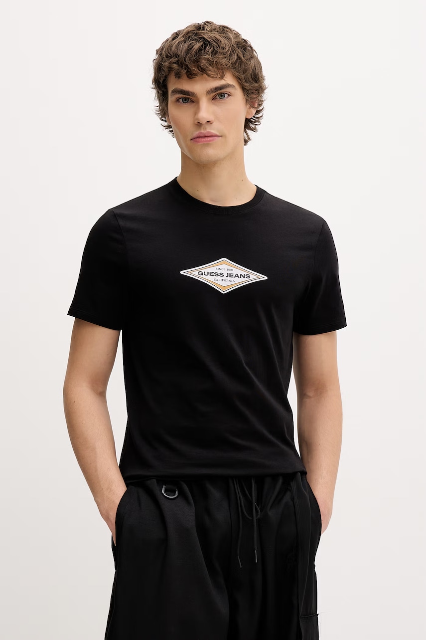 Bavlněné tričko Guess Jeans