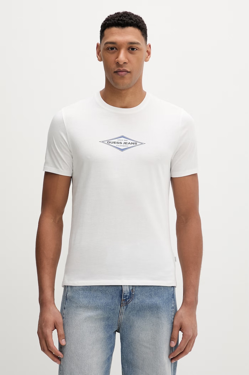 Bavlněné tričko Guess Jeans