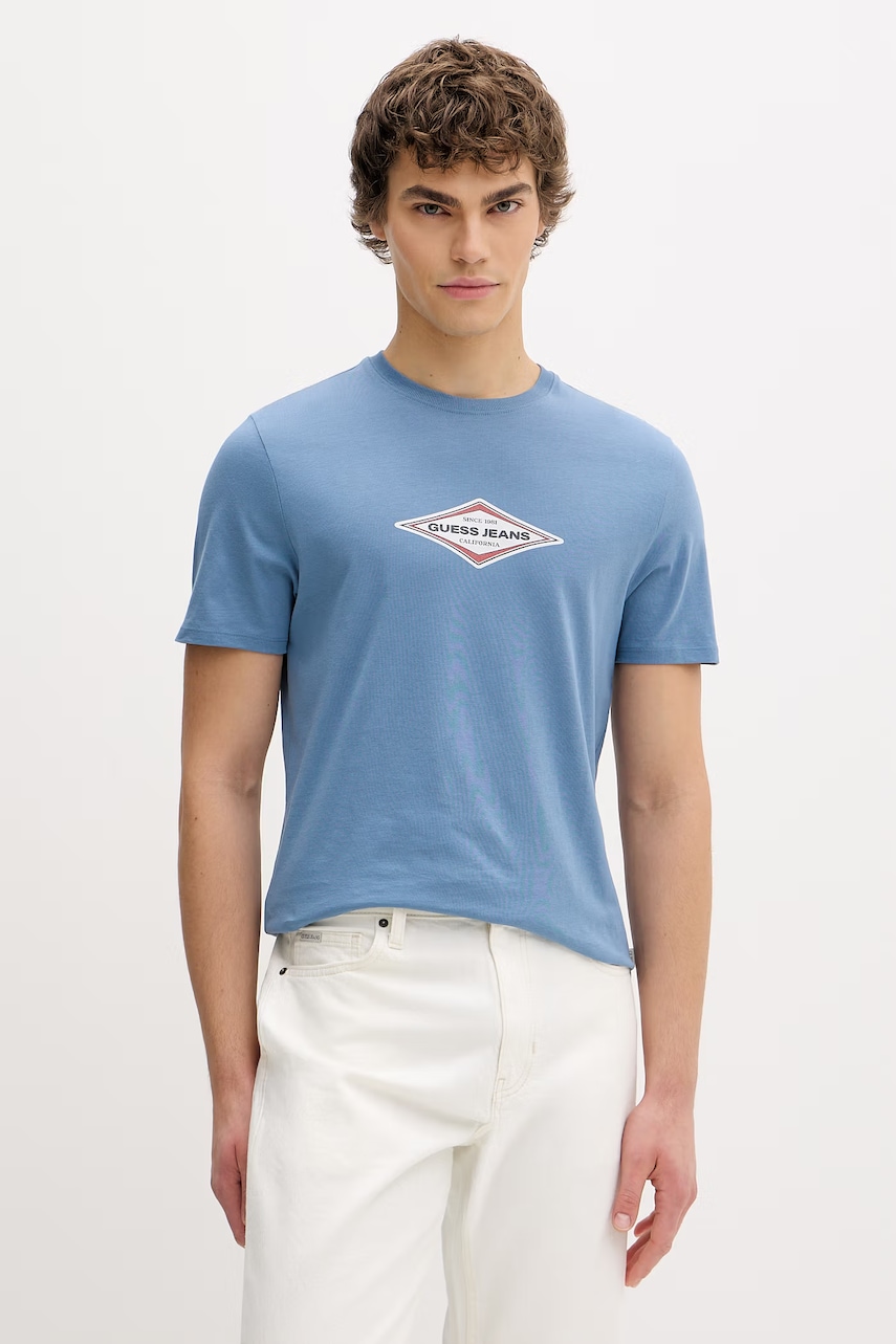 Bavlněné tričko Guess Jeans