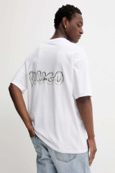 Bavlněné tričko Hugo Blue Nyrotee