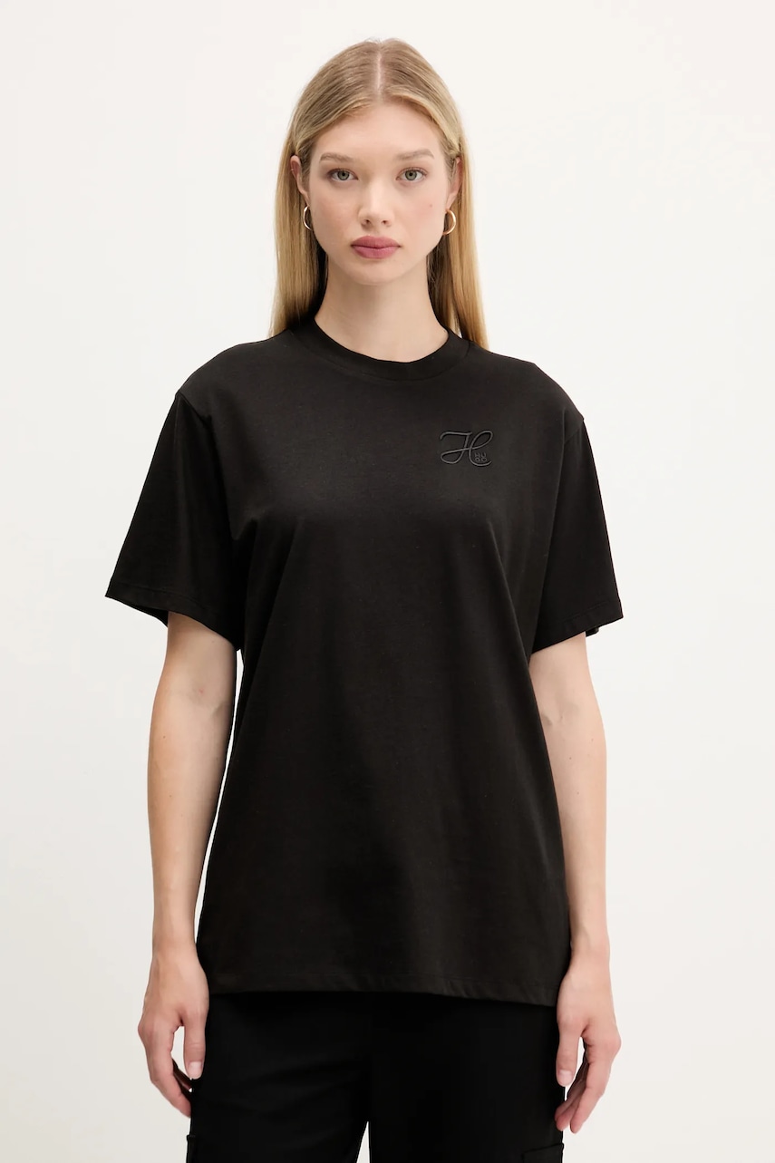 Bavlněné tričko HUGO Vintage Tee_19