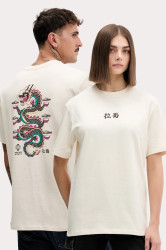 Bavlněné tričko Kaotiko béžová barva, AR072-01S-G002