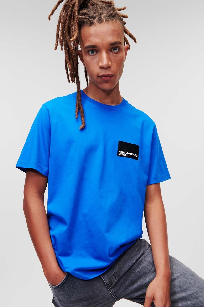 Bavlněné tričko Karl Lagerfeld Jeans