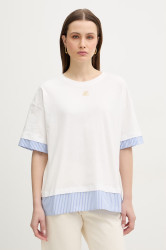 Bavlněné tričko Luisa Spagnoli Baiadera