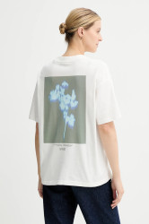 Bavlněné tričko Marc O'Polo dámské, bílá barva, 5000007044