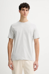 Bavlněné tričko Marc O'Polo pánské, šedá barva, 620201251054