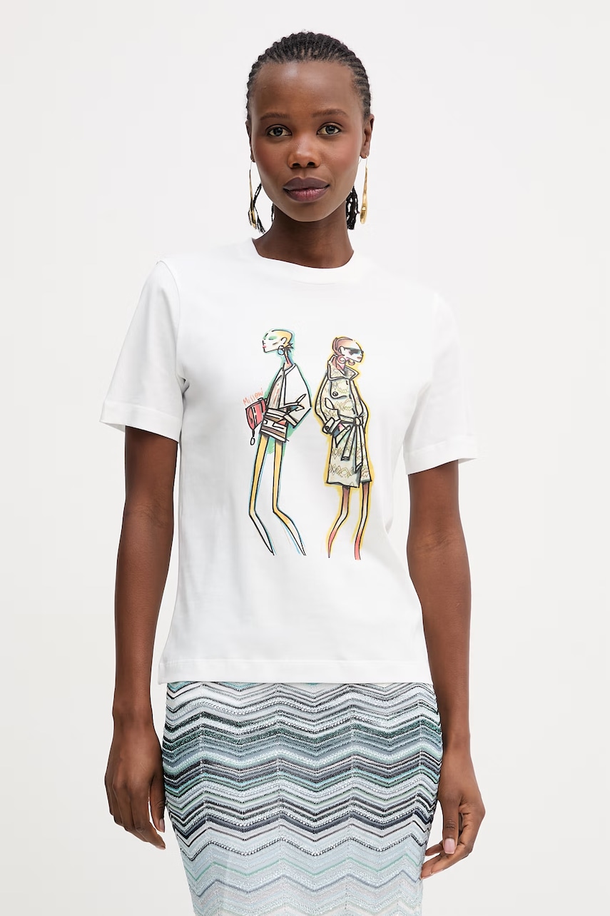 Bavlněné tričko Missoni