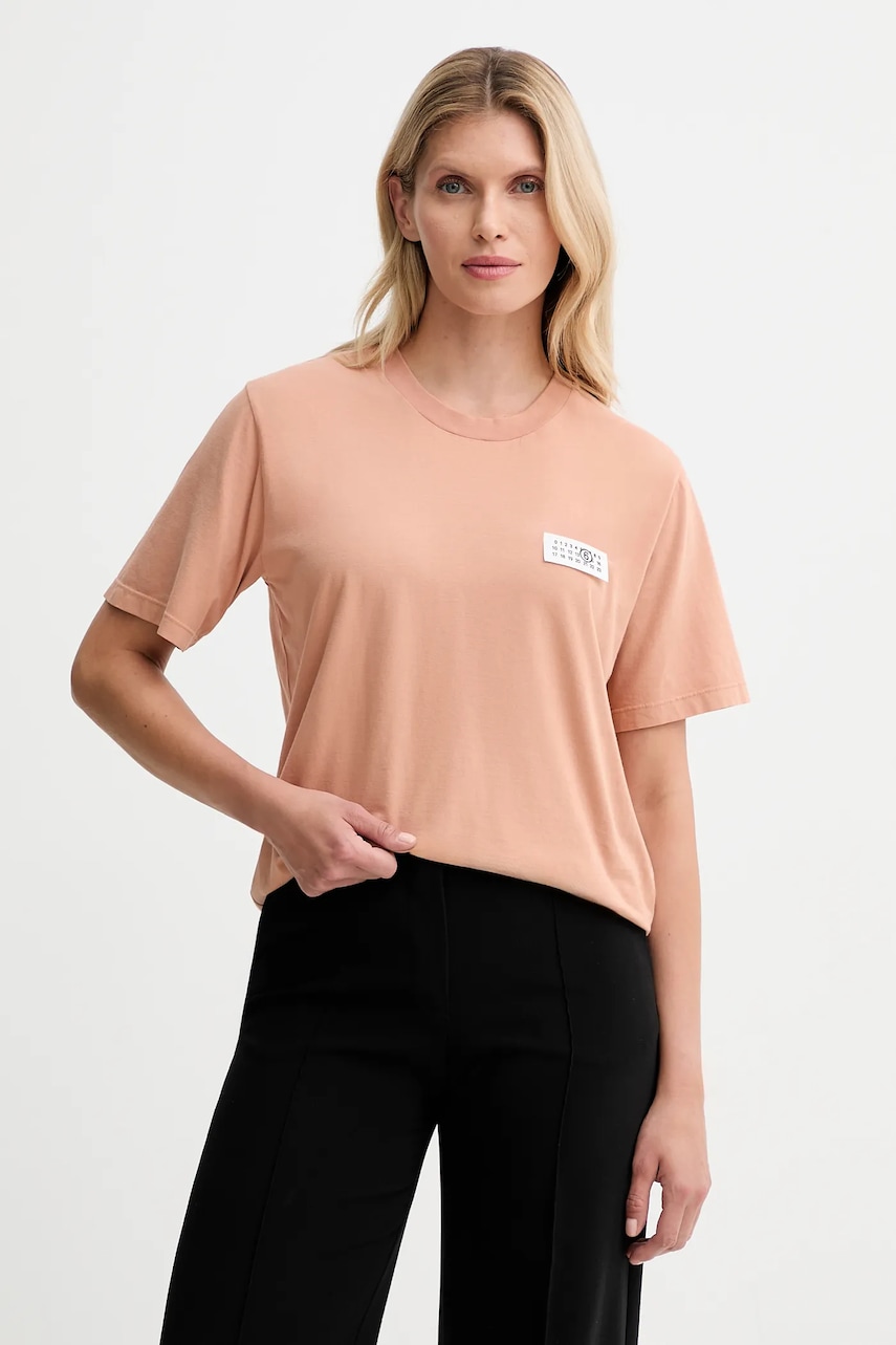 Bavlněné tričko MM6 Maison Margiela