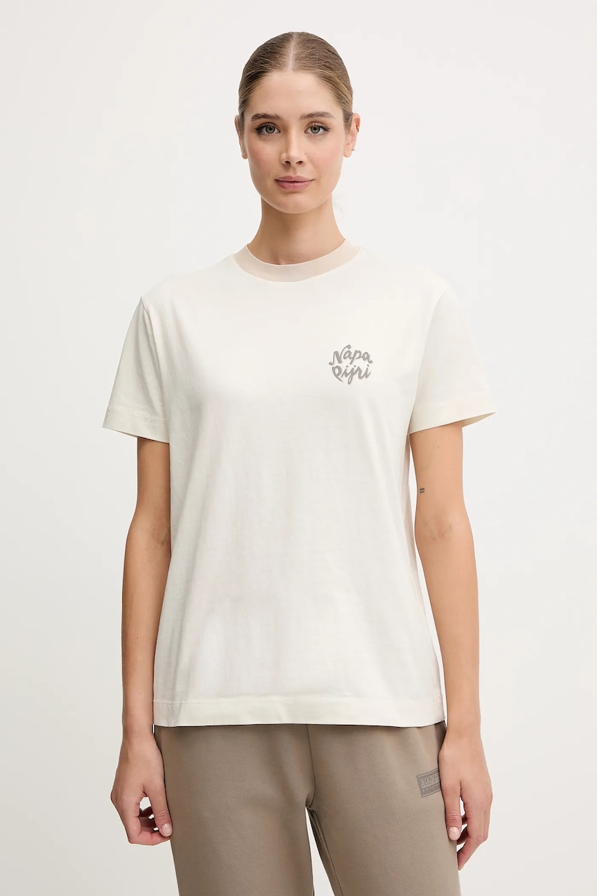 Bavlněné tričko Napapijri S-Fedaia