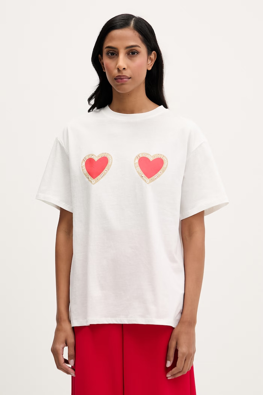 Bavlněné tričko Never Fully Dressed