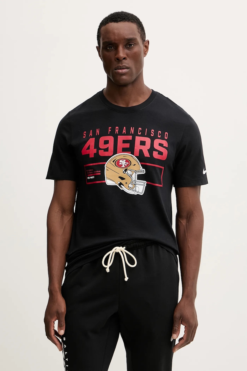 Bavlněné tričko Nike SS Helmet Essential Tee