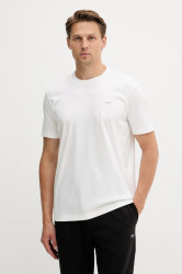 Bavlněné tričko Paul&Shark Knitwear pánské, béžová barva, 15311610