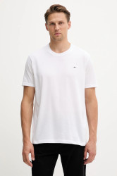 Bavlněné tričko Paul&Shark Knitwear pánské, bílá barva, 99311005