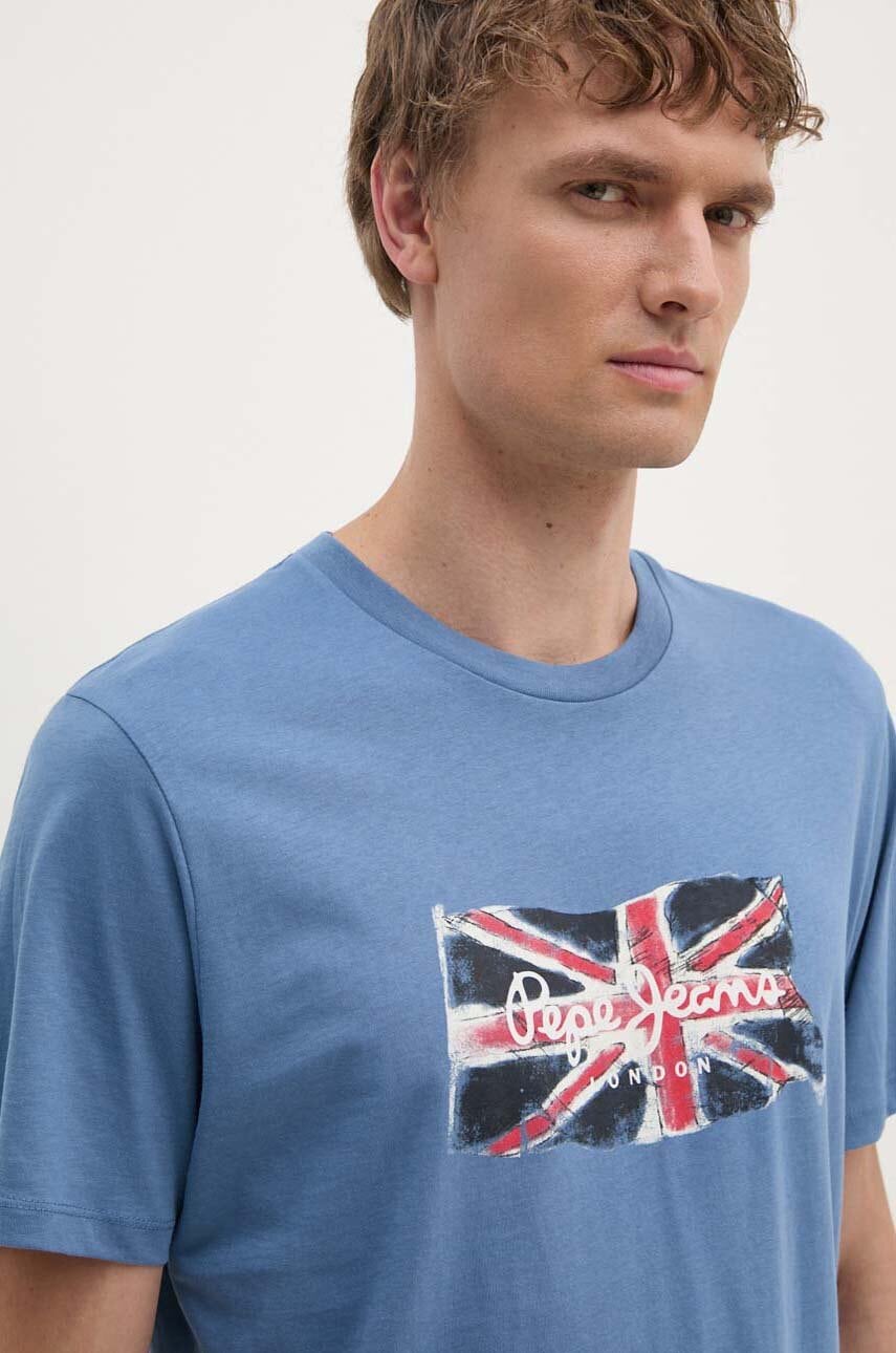 Bavlněné tričko Pepe Jeans Clag