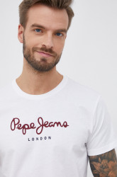 Bavlněné tričko Pepe Jeans Eggo N