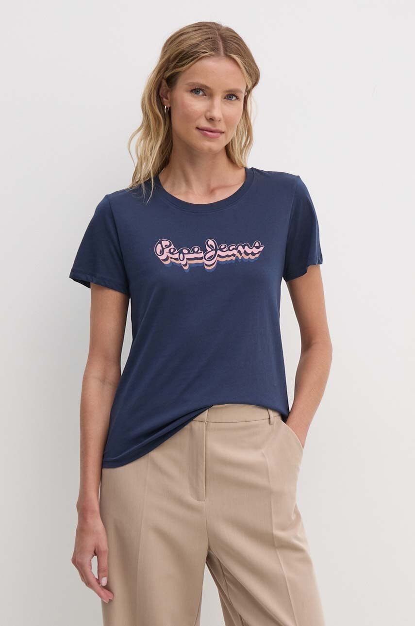 Bavlněné tričko Pepe Jeans ENARA