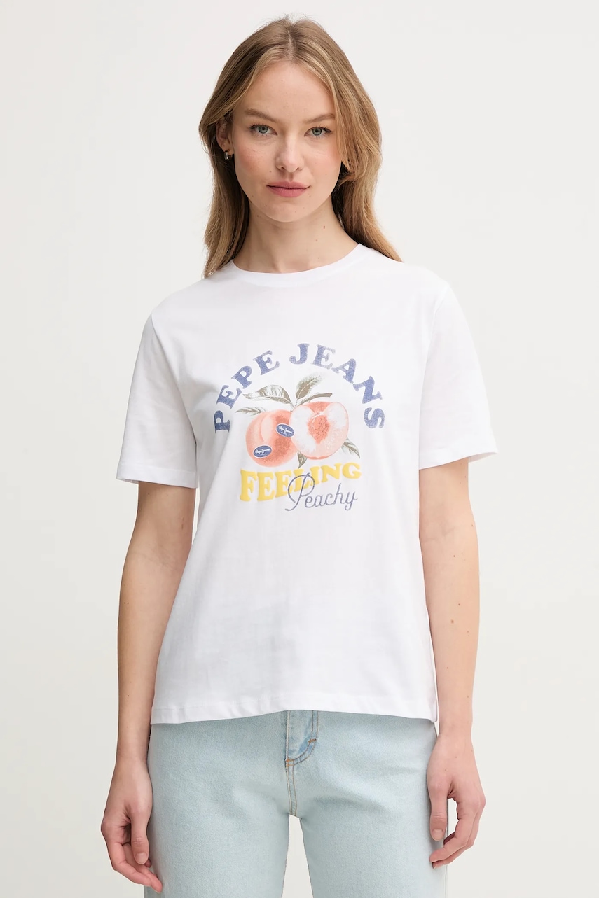 Bavlněné tričko Pepe Jeans VENUSA