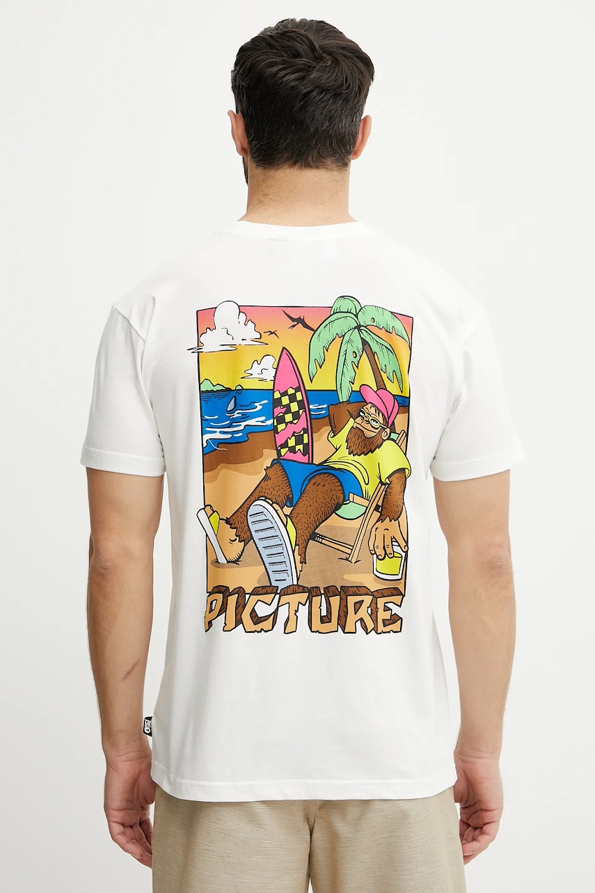 Bavlněné tričko Picture Squatchy