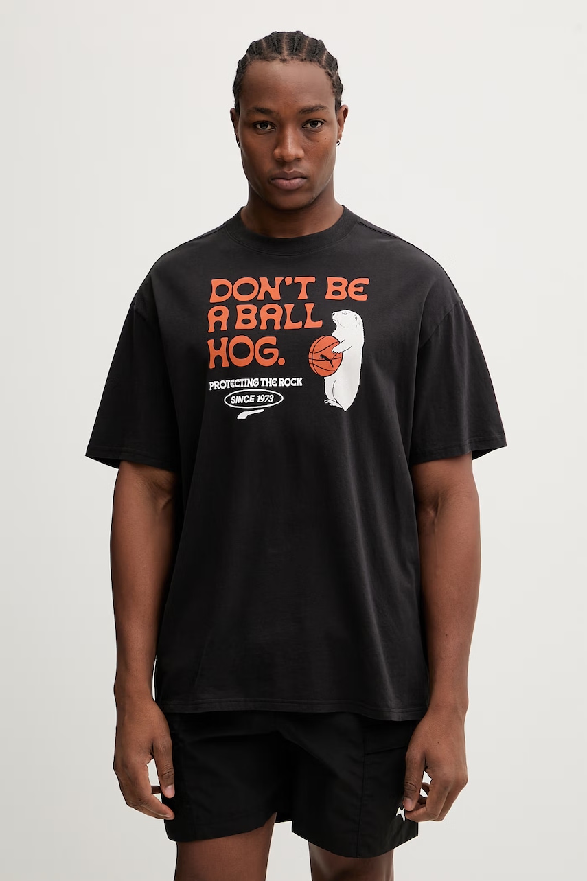 Bavlněné tričko Puma Junior Varsity Tee