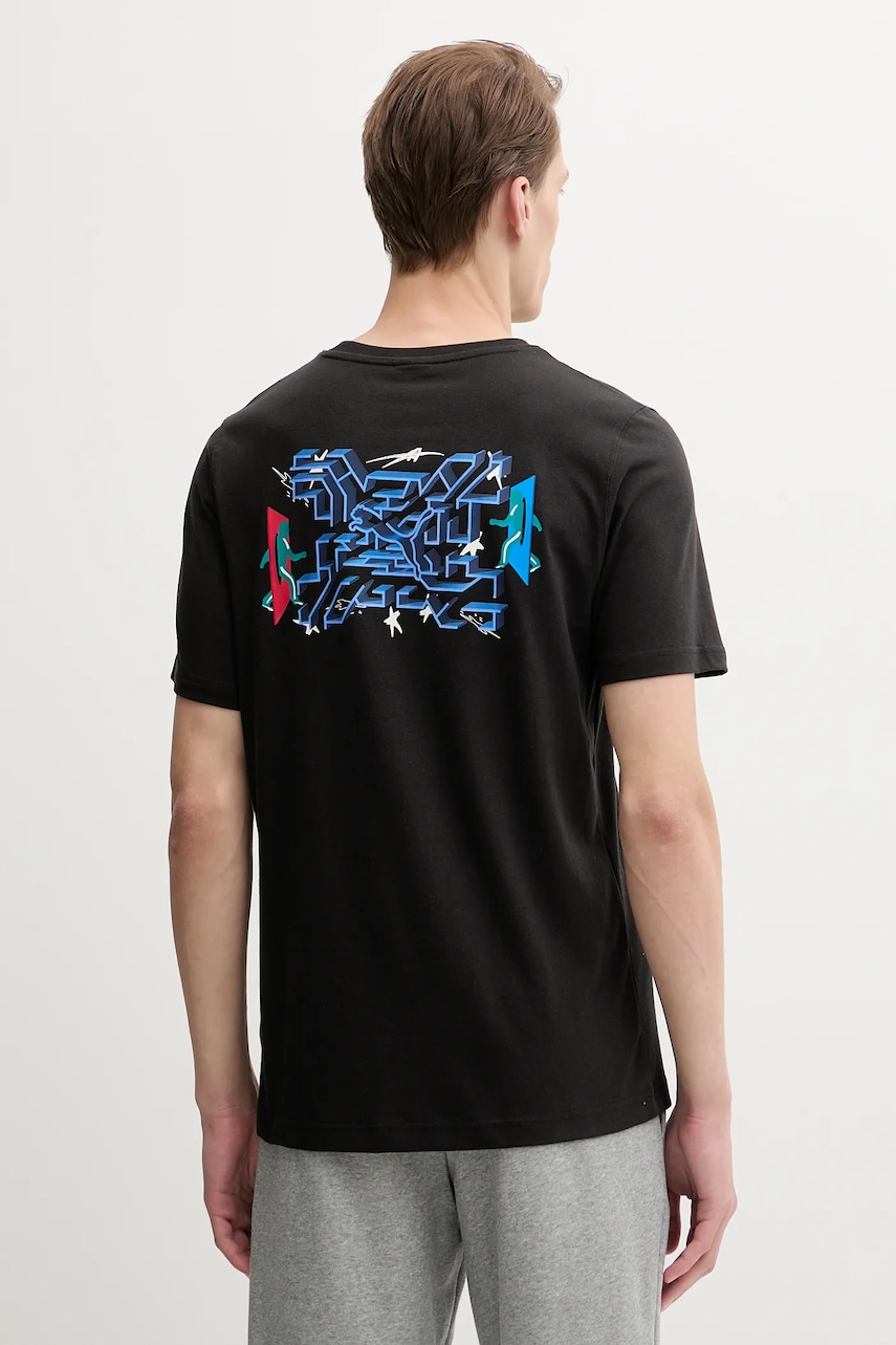 Bavlněné tričko Puma PUMA x SQUID GAME