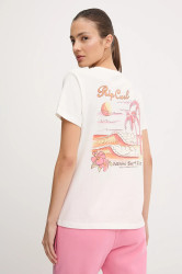 Bavlněné tričko Rip Curl WAIKIKI