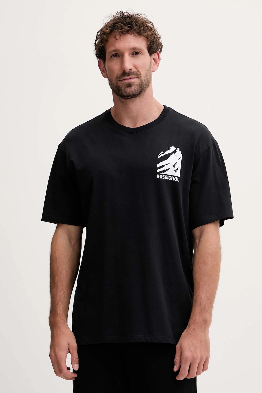 Bavlněné tričko Rossignol WATERFALL RELAX