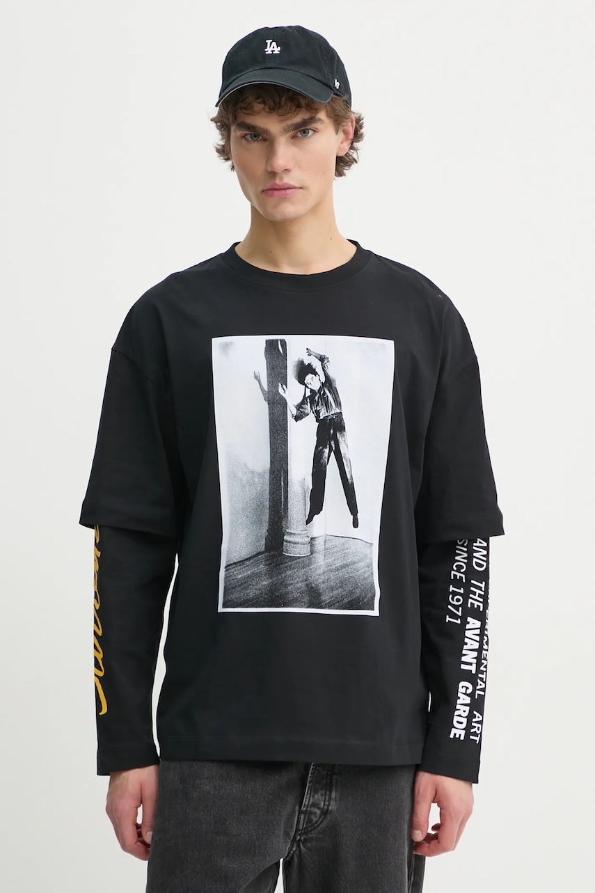 Bavlněné tričko s dlouhým rukávem Études Studio