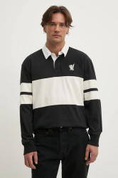 Bavlněné tričko s dlouhým rukávem Hollister Co.