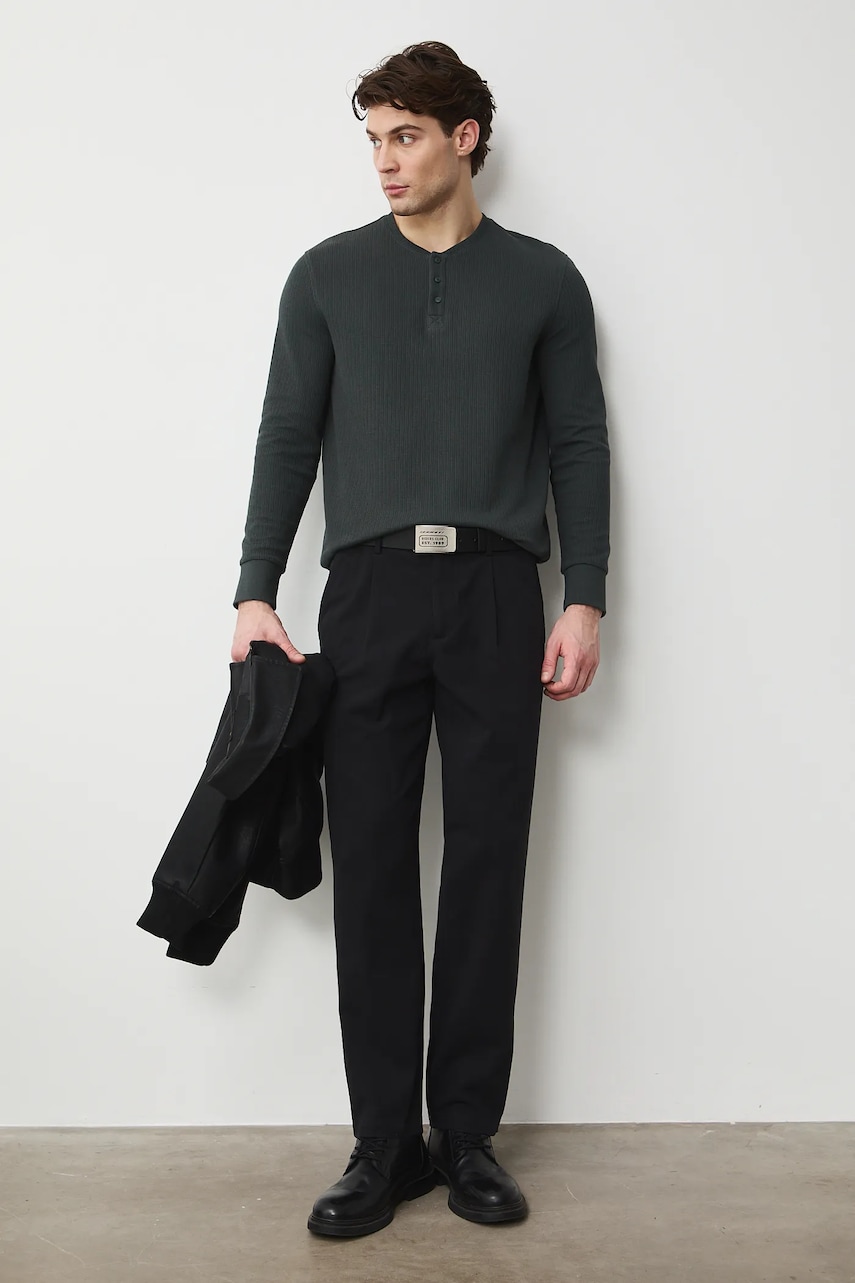 Bavlněné tričko s dlouhým rukávem Medicine