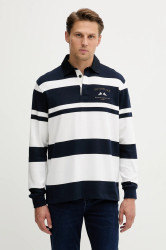 Bavlněné tričko s dlouhým rukávem Paul&Shark Knitwear