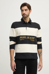 Bavlněné tričko s dlouhým rukávem Pepe Jeans BRANDON