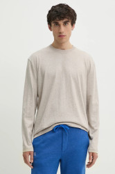 Bavlněné tričko s dlouhým rukávem Samsoe Samsoe SAPARKER