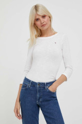 Bavlněné tričko s dlouhým rukávem Tommy Hilfiger