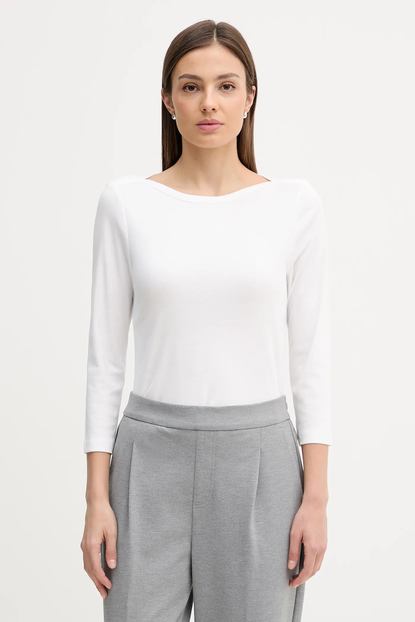 Bavlněné tričko s dlouhým rukávem United Colors of Benetton