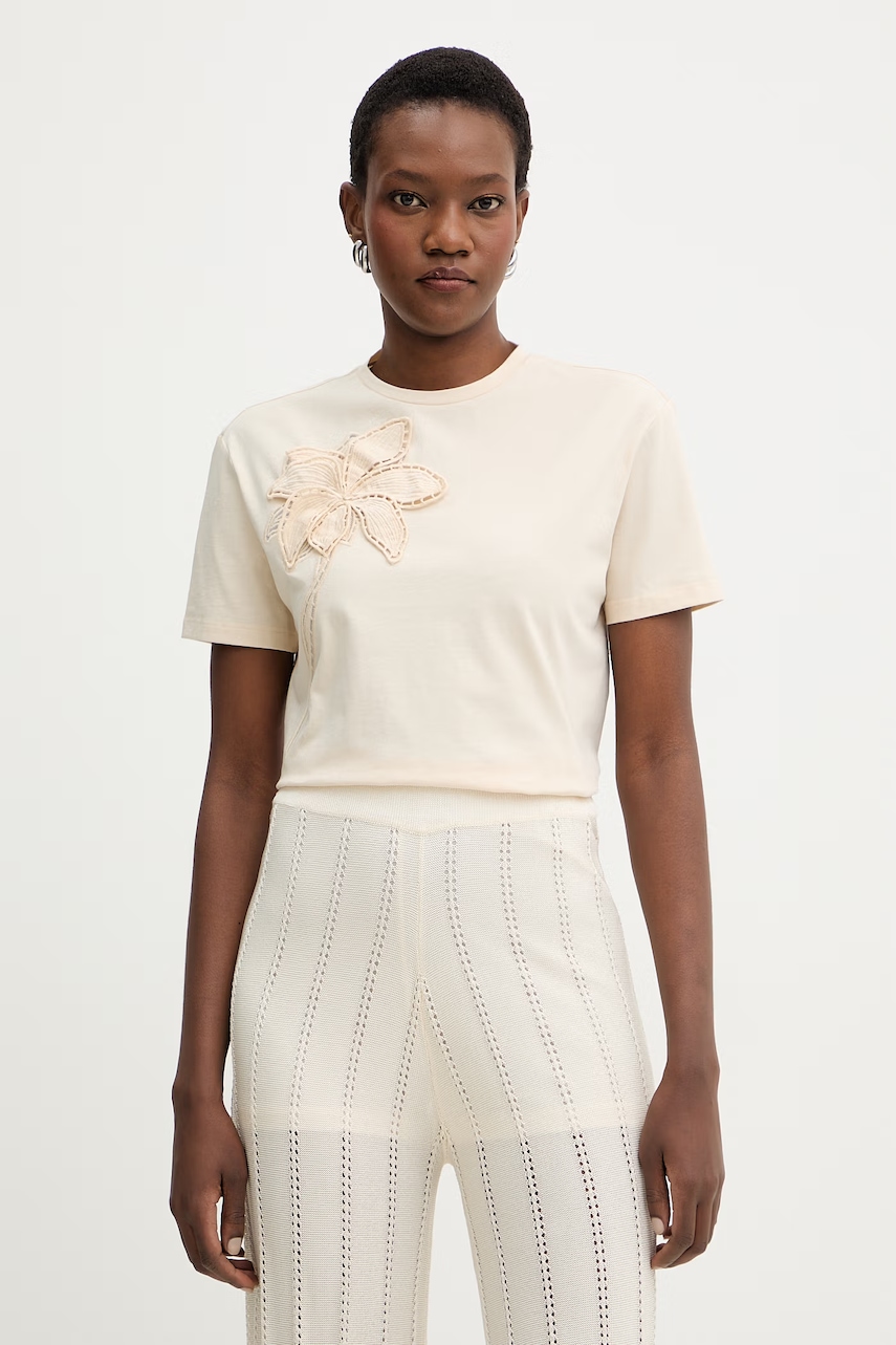 Bavlněné tričko Twinset