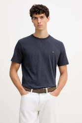 Bavlněné tričko United Colors of Benetton pánské, modrá barva, 3UWFU10AU