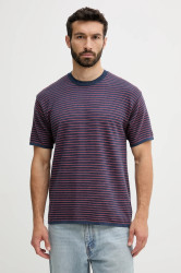 Bavlněné tričko United Colors of Benetton pánské, tmavomodrá barva, 1195K109V