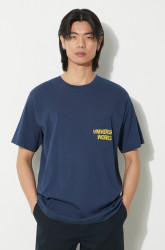 Bavlněné tričko Universal Works Print Pocket Tee