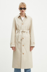 Bavlněný kabát Moschino Jeans