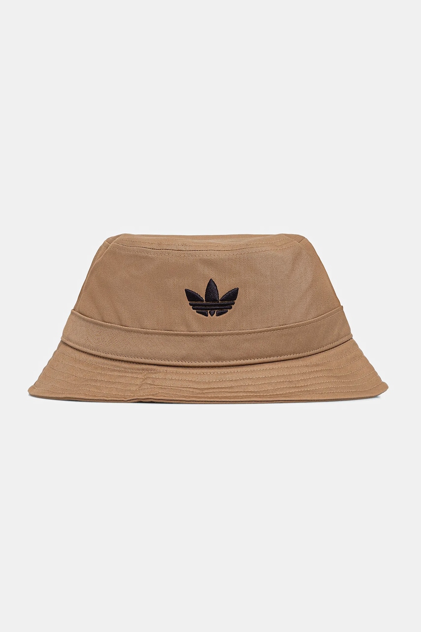Bavlněný klobouk adidas Originals Adicolor béžová barva, JV9981
