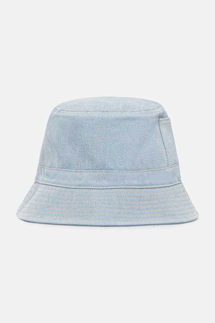Bavlněný klobouk Samsoe Samsoe SAMORY modrá barva, U25100007