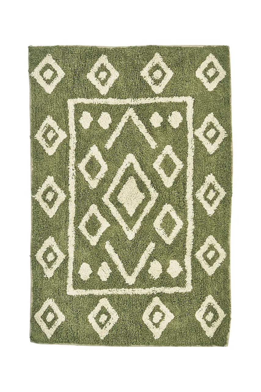 Bavlněný koupelnový kobereček Madam Stoltz 60 x 90 cm