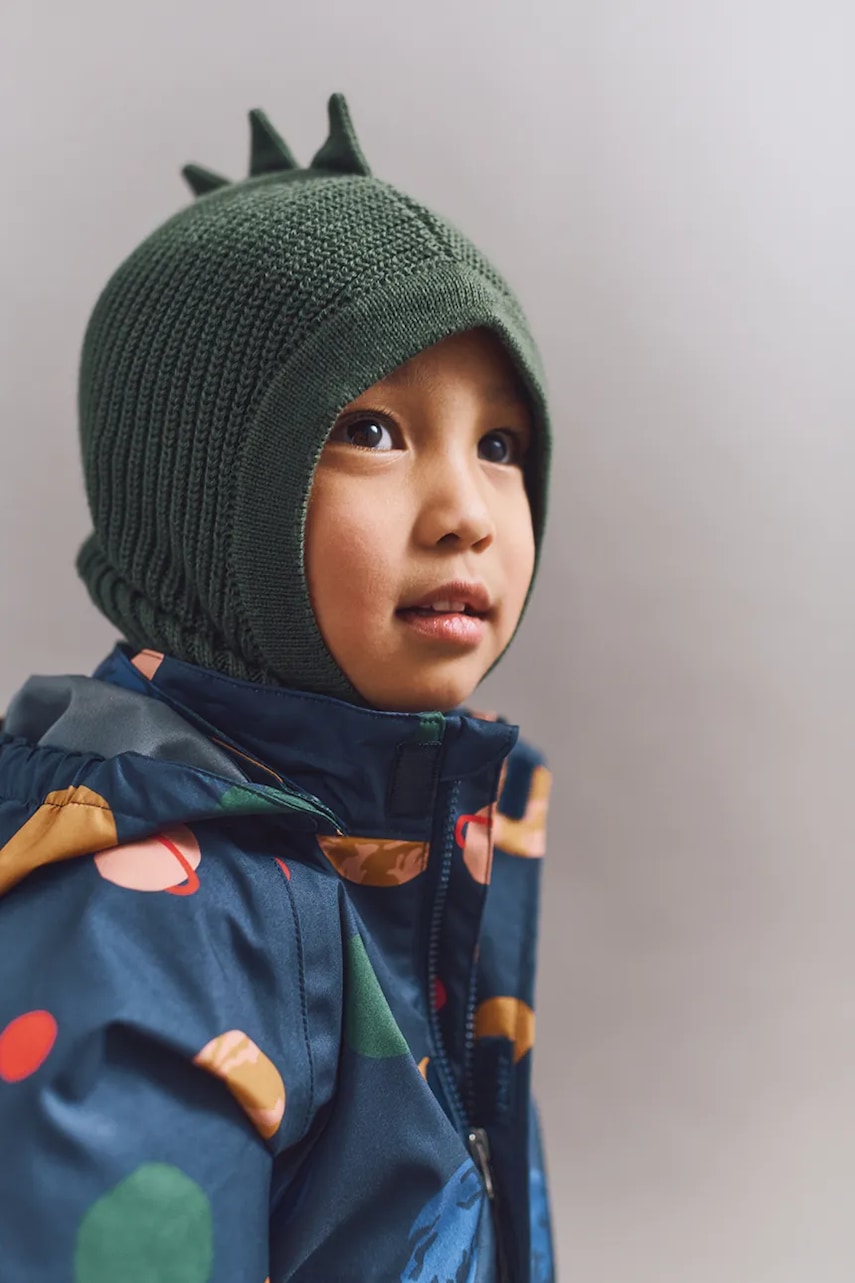 Bavlňený nákrčník Liewood Hanibal Dino Balaclava