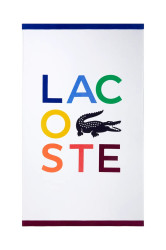Bavlněný plážový ručník Lacoste LCROCOLO 100 x 170 cm