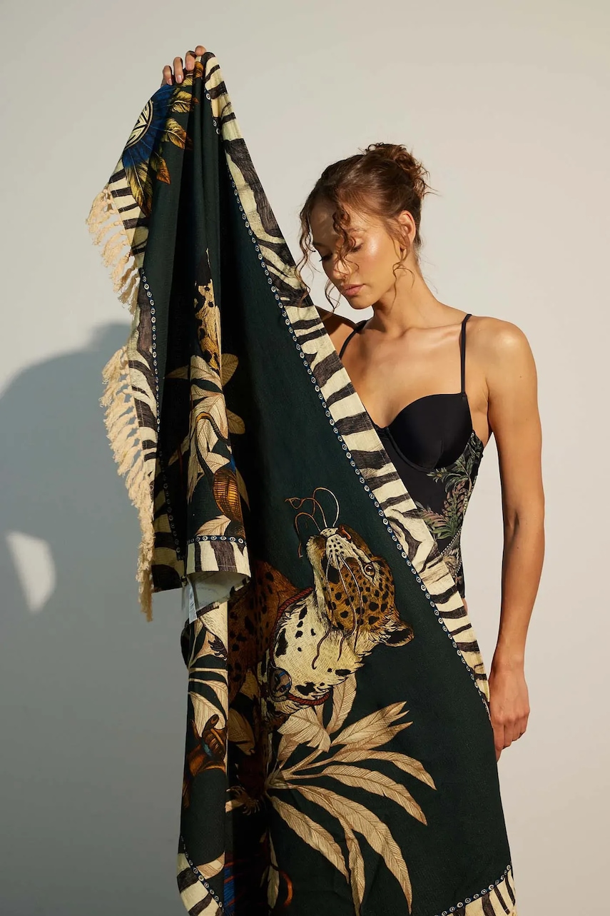 Bavlněný plážový ručník Medicine