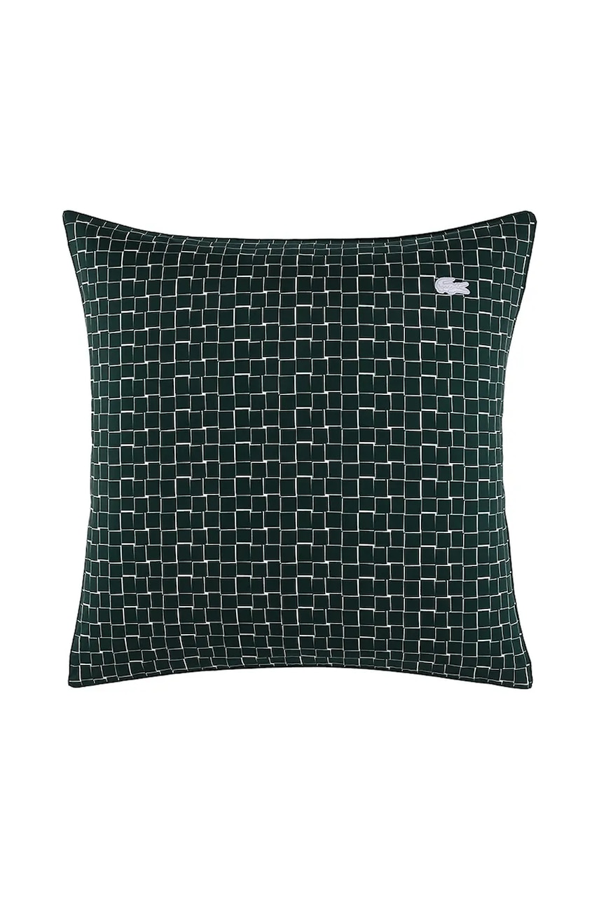 Bavlněný povlak na polštář Lacoste L BLOCK Vert 65 x 65 cm