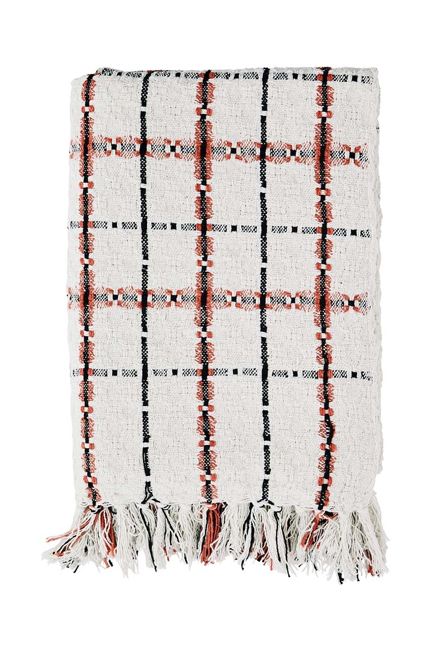 Bavlněný přehoz Madam Stoltz 125 x 175 cm