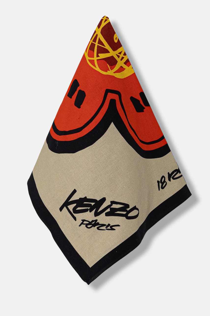 Bavlněný šátek Kenzo x Futura